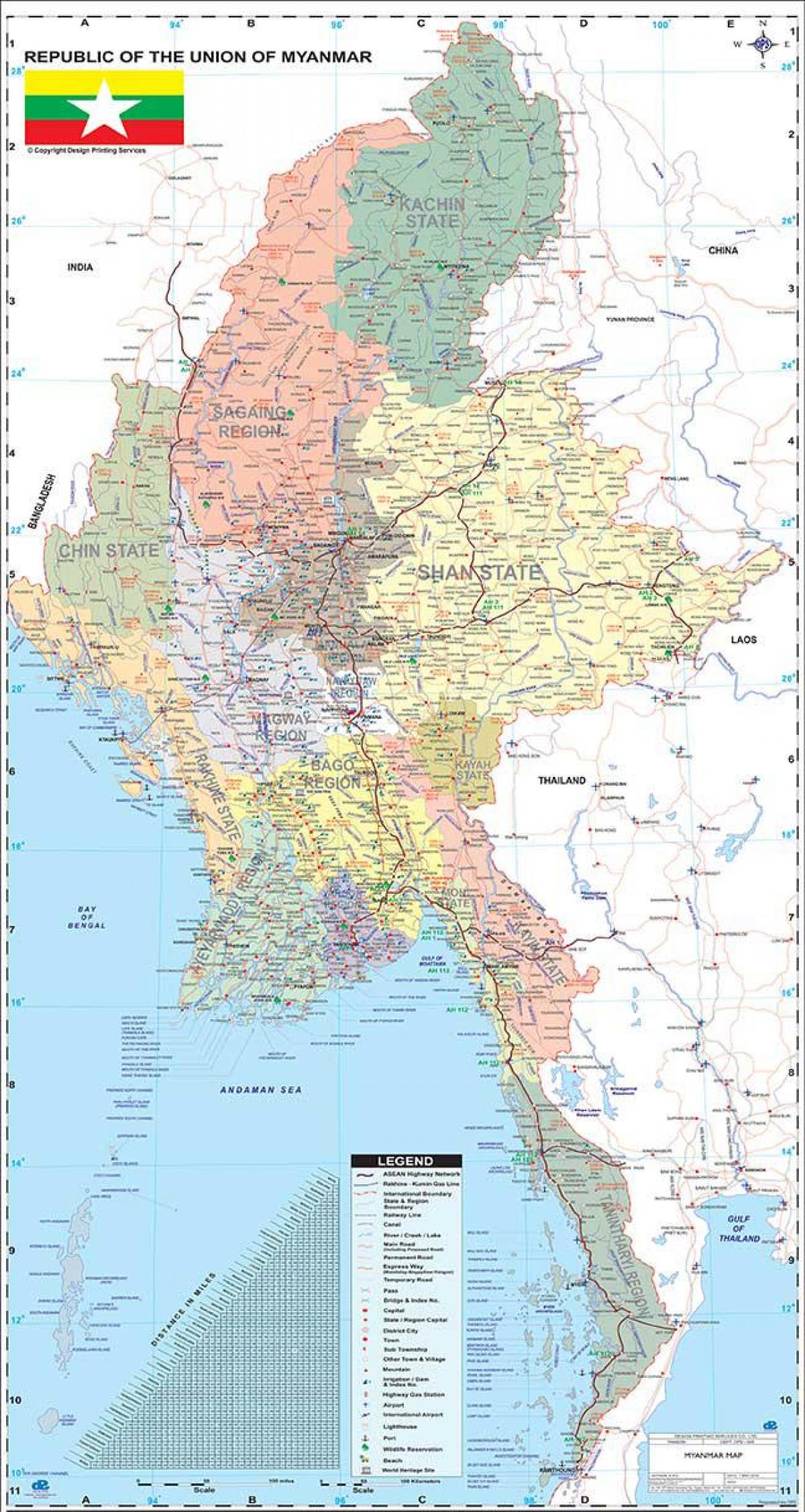 Myanmar mapa apk